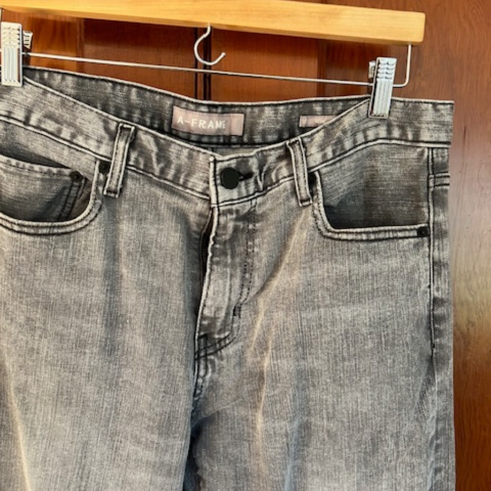 A-Frame Slim Fit Jeans - Picture 2 of 6